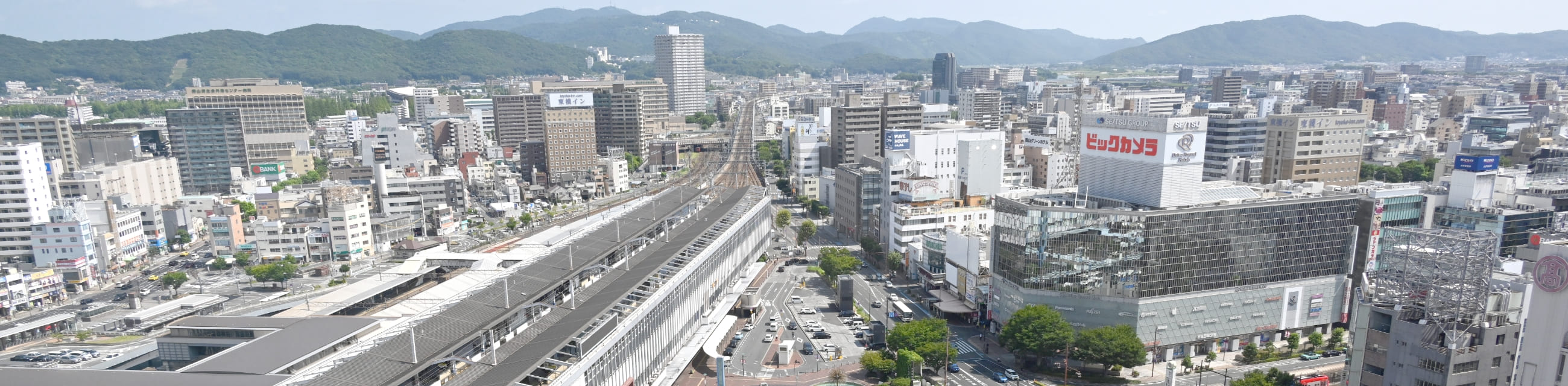 岡山駅の風景の写真